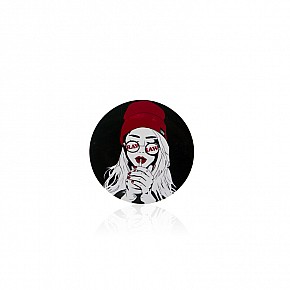 RAW | Art Deco Girl Sticker