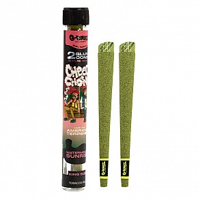 G-Rollz | Cheech & Chong 2x Terpene Infused Blunt Cones Watermelon Sunrise