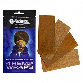 G-Rollz | 4x Blueberry Flavored Hemp Wraps