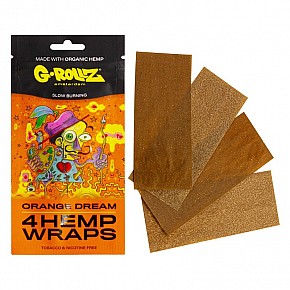 G-Rollz | 4x Orange Flavored Hemp Wraps