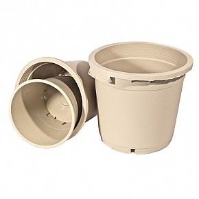 White plantpot (9L)