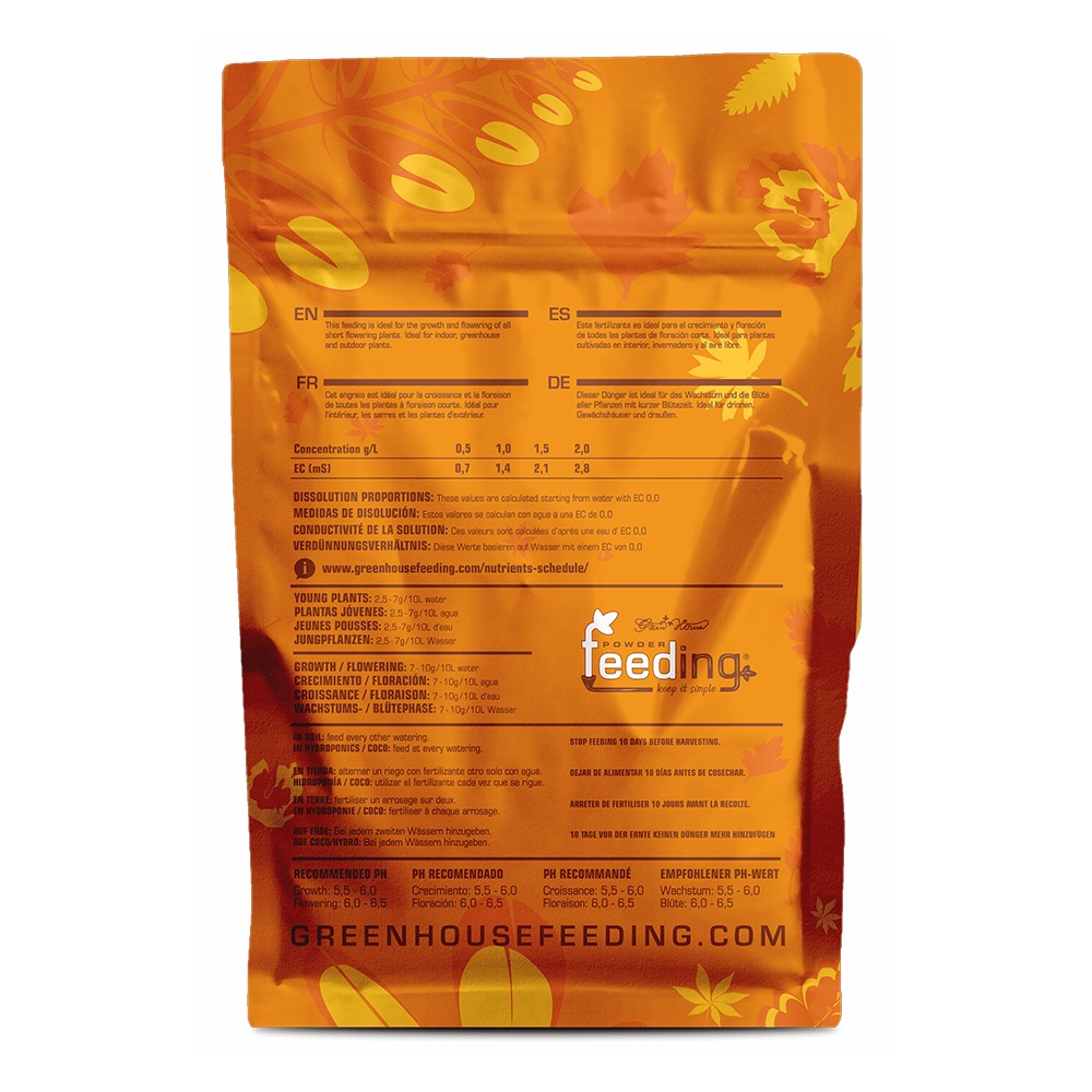 GH | Feeding Short Flowering (500g)t