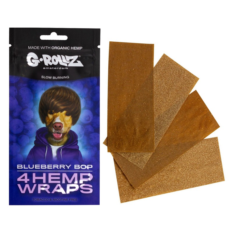 G-Rollz | 4x Blueberry Flavored Hemp Wraps